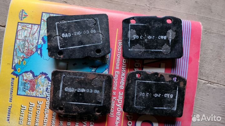 Колодки тормозные ваз 2101