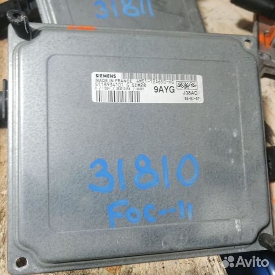 Эбу блок управления двигателя ford focus 2 1.6