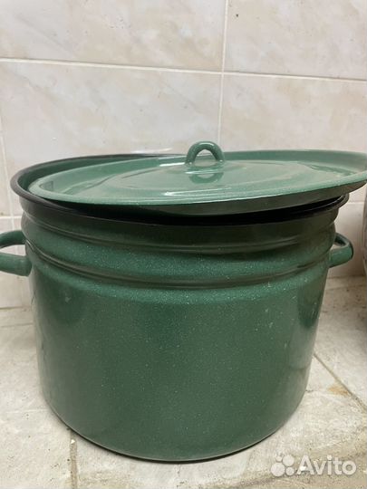 Кастрюля эмалированная 20л