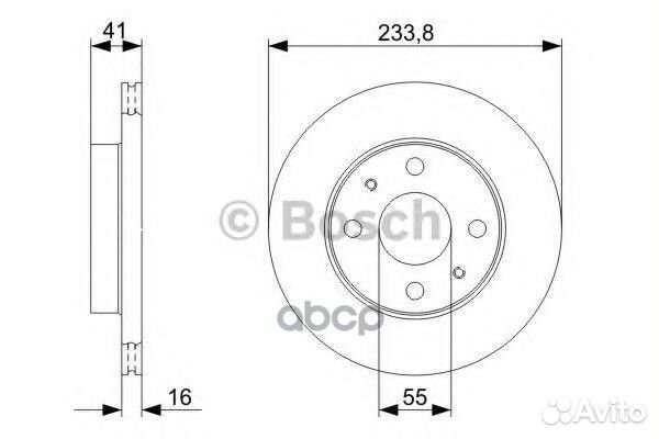 0 986 479 352 диск тормозной передний Daihatsu