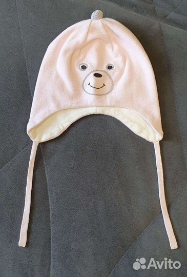 Шапочка для девочки 1-1,5 года