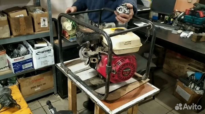 Ремонт мотопомпы