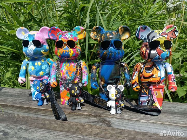 Медвежонок Bearbrick 23см блутуз колонка