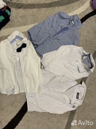 Рубашка на мальчика 128