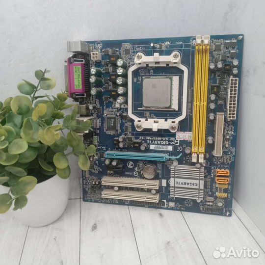 Материнская плата Gigabyte ga m61 pme