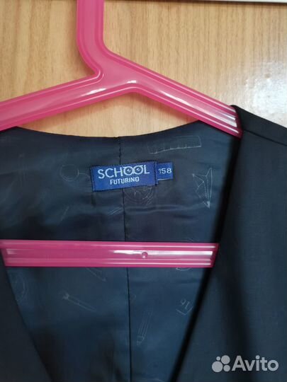 Жилетка для мальчика школьная 158