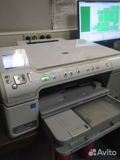 Hp photosmart C5383 (на запчасти)