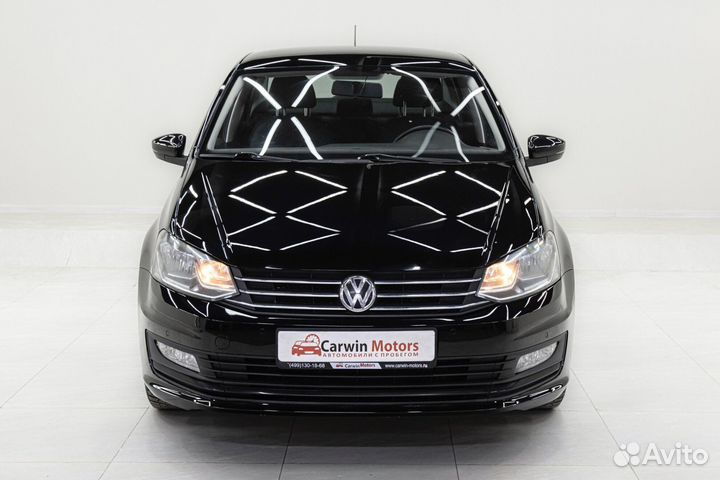 Volkswagen Polo 1.6 AT, 2019, 136 000 км