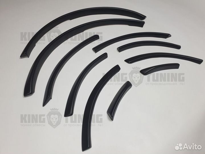 Расширители арок Audi Q7 S Line (Текстурные)