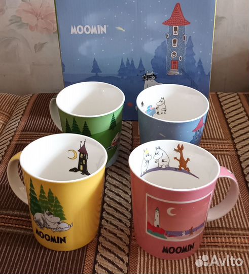 Кружки муми-тролли,moomin