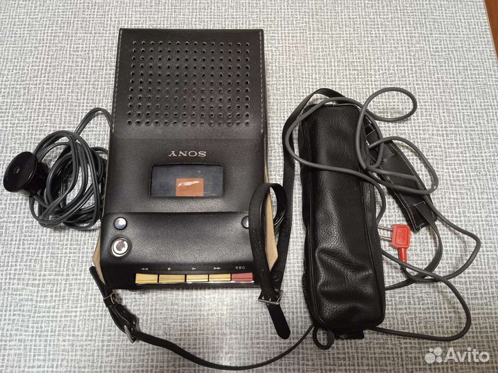 Магнитофон Sony TC-100A репортерский диктофон