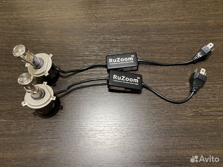 Мини лед линзы h4