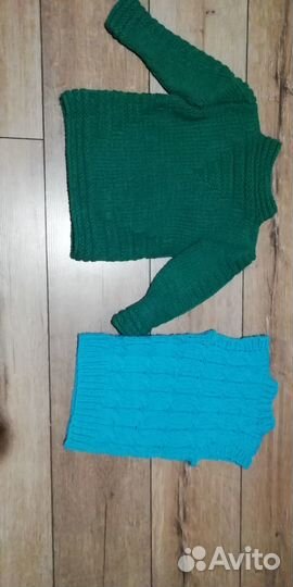 Кардиган, жилет ручной работы