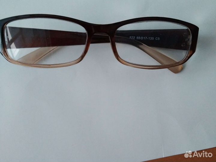 Очки новые + 3