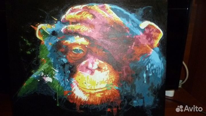 Картина холст акрил