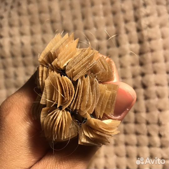 Волосы для наращивания б/у(ношенные 1 раз)