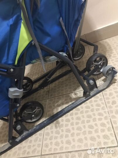 Санки коляска ника 3 1