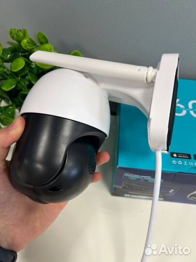 Видит номера камера уличная WiFi с зумом 8х (Арт.1