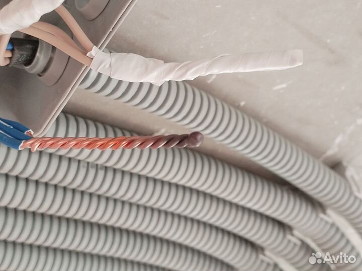 Электрик Краснодар черновой электромонтаж