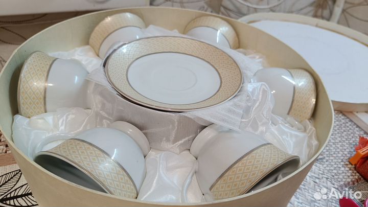 Сервиз чайный adamff новый