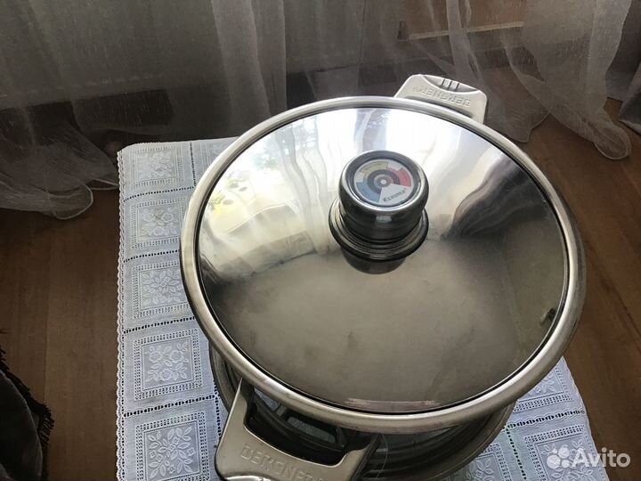 Пароварка-Кастрюля из нержавейки