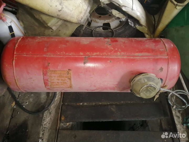 Газовый баллон на газель