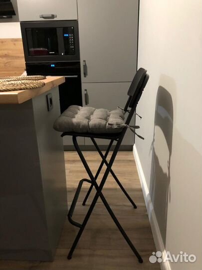 Барные стулья складной IKEA franklin, 4 шт