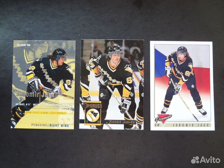 Хоккей - Яромир Ягр, Марио Лемье и Сидни Кросби