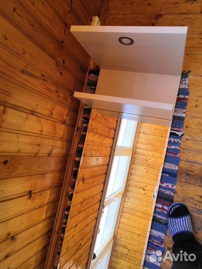 Зеркало с полками в прихожую артис