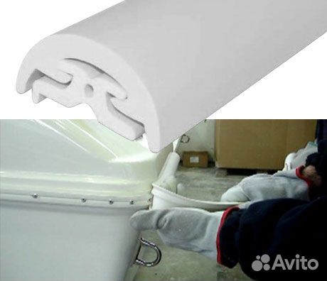 Привальный брус на катер