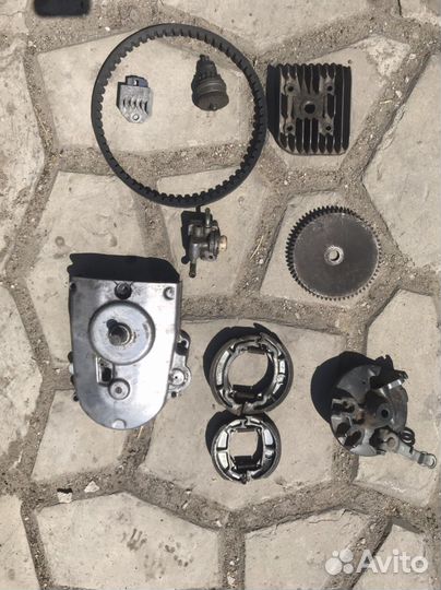 Разбор suzuki let's 2 и dio 34