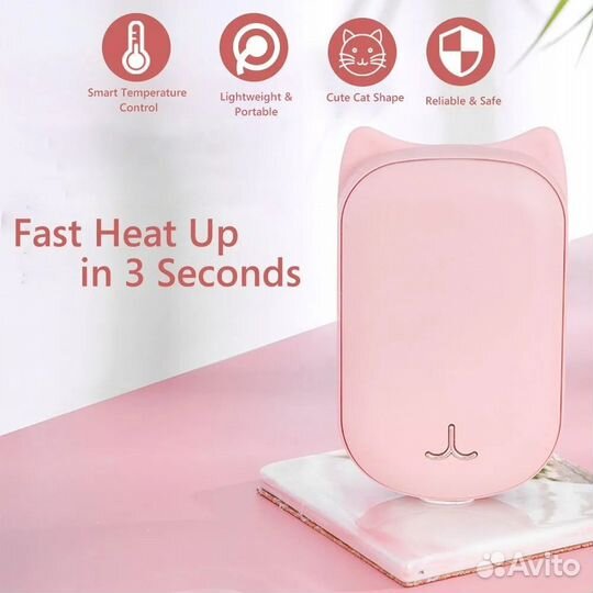 Power bank/аккумулятор с подогревом для рук