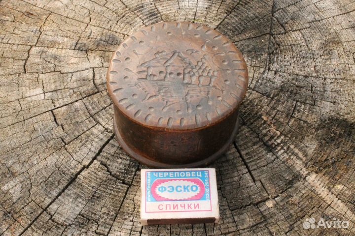 Шкатулка деревянная СССР