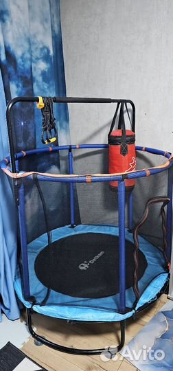 Детский батут для дома бу 120 см