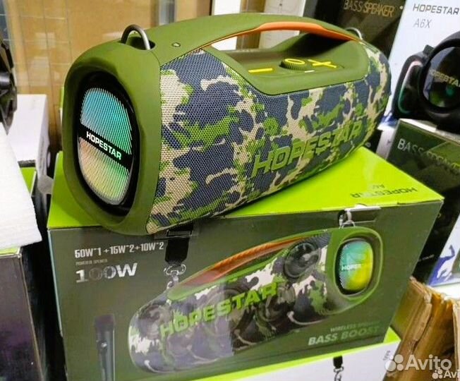 Блютуз колонка Hopestar A60 100Вт опт/розница