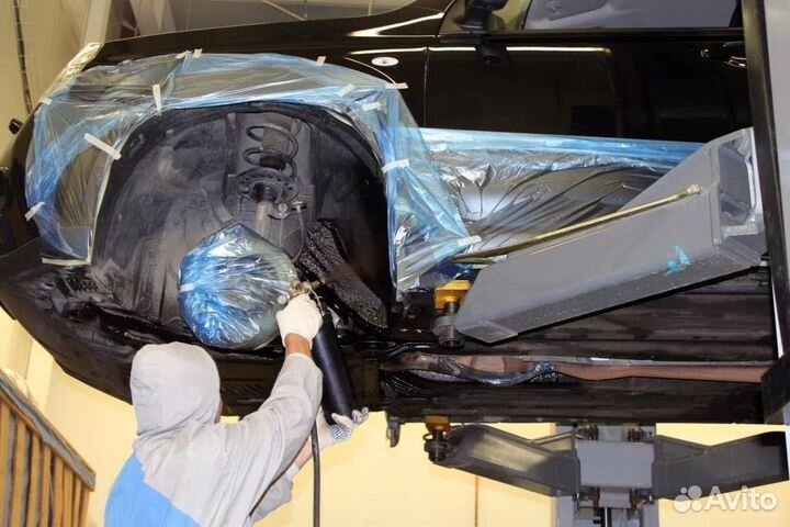 Антикор колёсных арок и скрытых полостей