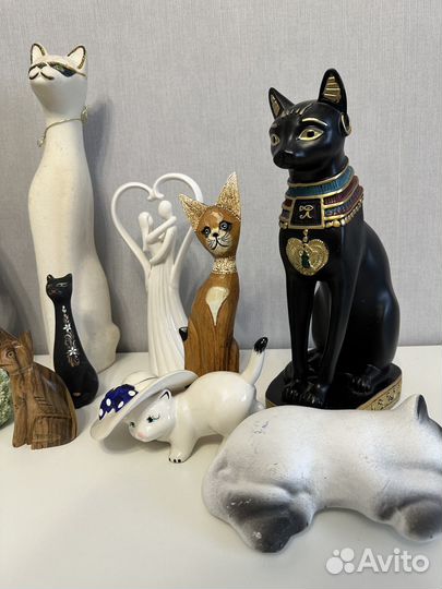 Кошки коллекция сувенир статуэтки