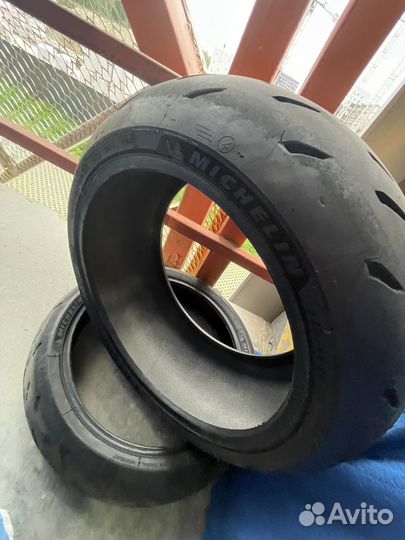 Мотошина michelin power rs 240/45/17 120/70/17