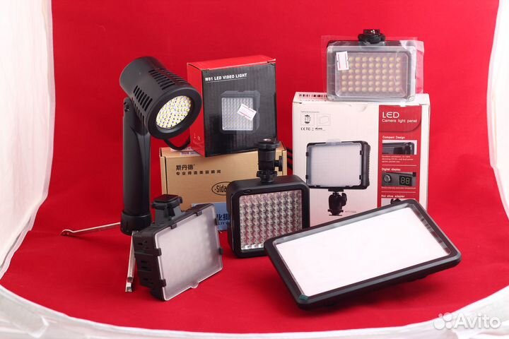 Видеосвет для фото и видеосъемки. Большой выбор