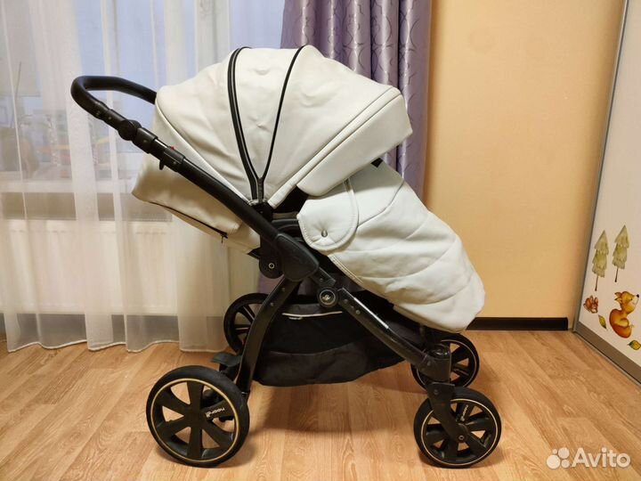 Коляска noordi fjordi 2 в 1 экокожа