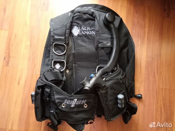 Жилет-компенсатор AquaLung SeaQuest Black Diamond