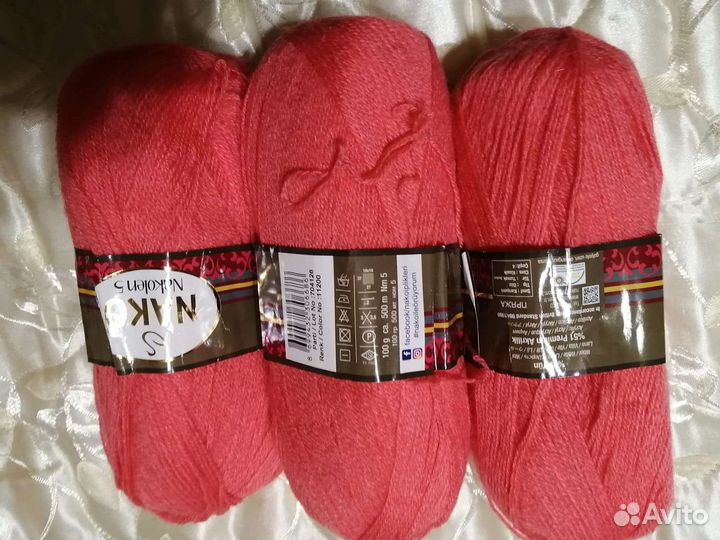 Пряжа шерсть акрил