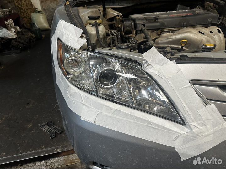 Плировка фар установка линз