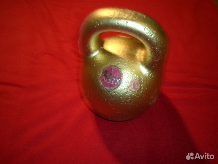 Гиря 16/1пуд Старая,Поверка 2 клейма Реставриров