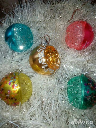 Игрушки ёлочные