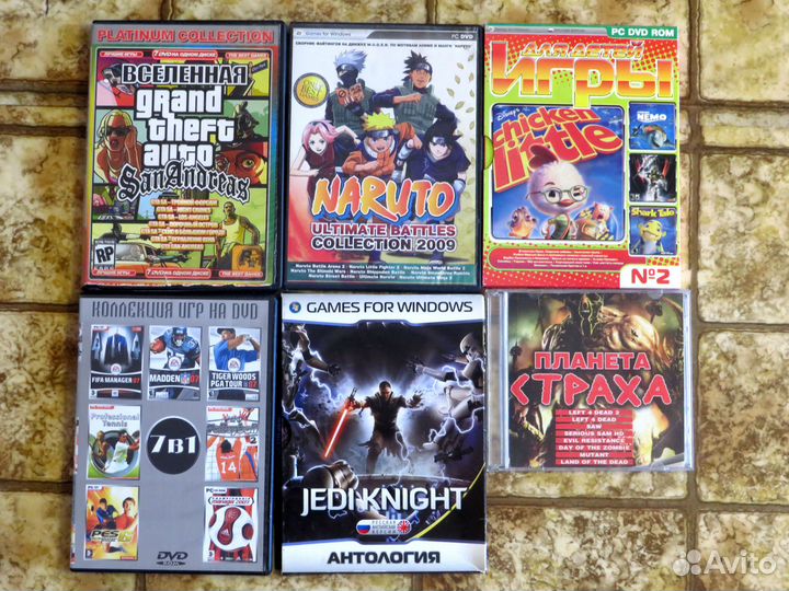 Игры на DVD