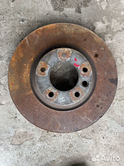 Тормозные диски на porsche cayenne 955