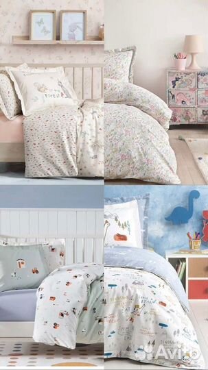 Детское постельное белье люкс сатин турция