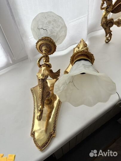 Настенные бра бронза