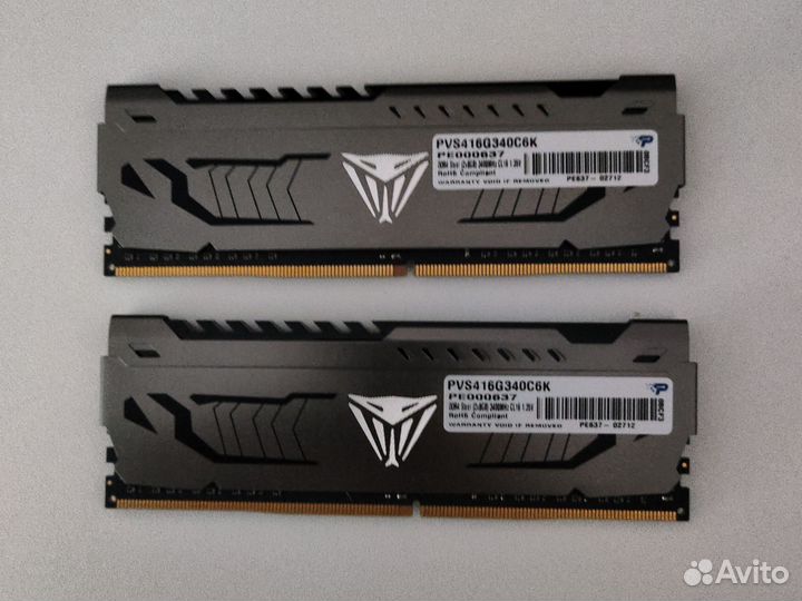 Оперативная память ddr4 16gb 3400